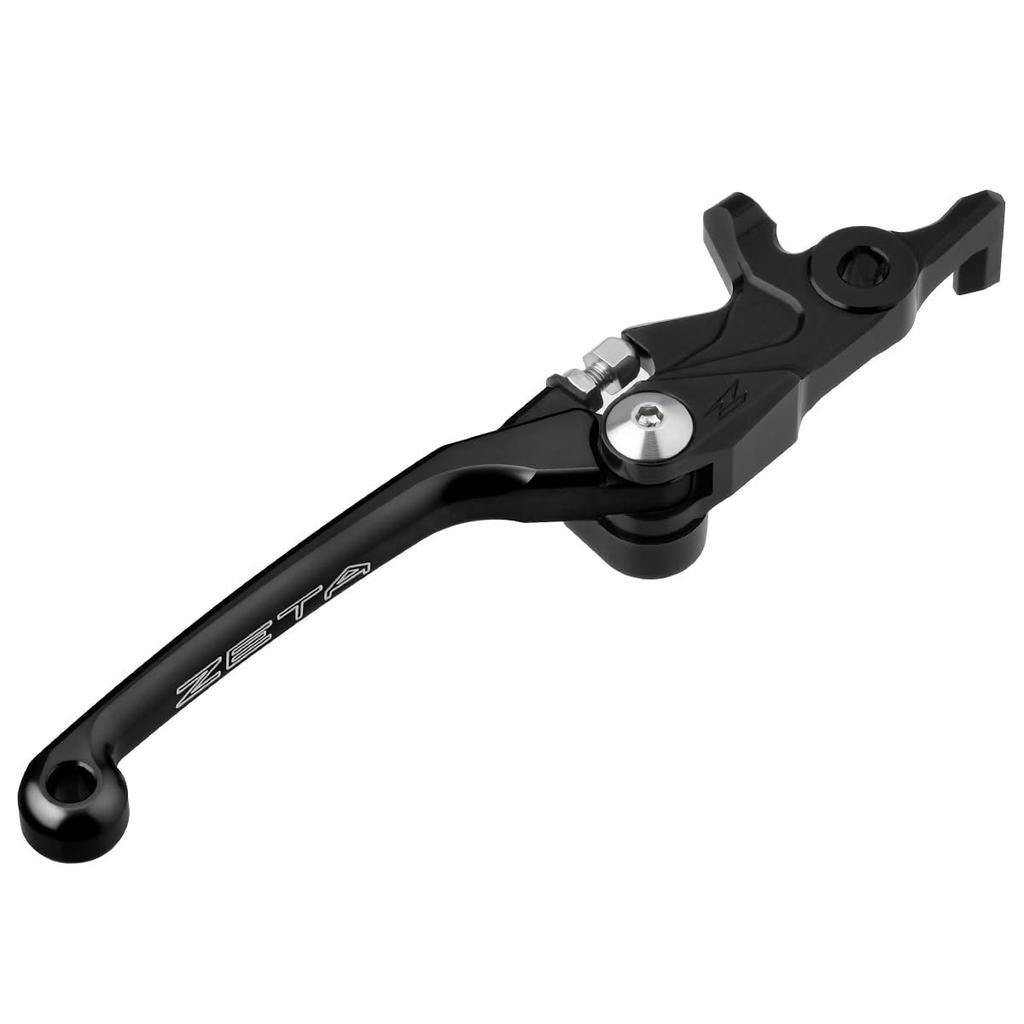 ZETA RACING Pivot Lever CP Brake M-Type 4-Finger Folding Lever for SUZUKI V-Strom 250SX, Gixxer 250, Gixxer SF250 High-Strength CNC Aluminum