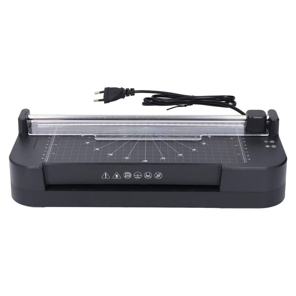 Laminator Machine A4 To 3 Inch 320mm/min Cold Thermal Paper Card Lamination Machine with Paper Cutte