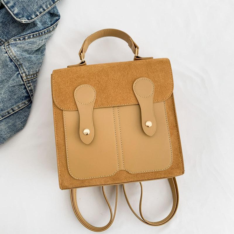 Сумка Niche Design для женщин, новый рюкзак, ретро-ручной корейский повседневный однотонный рюкзак