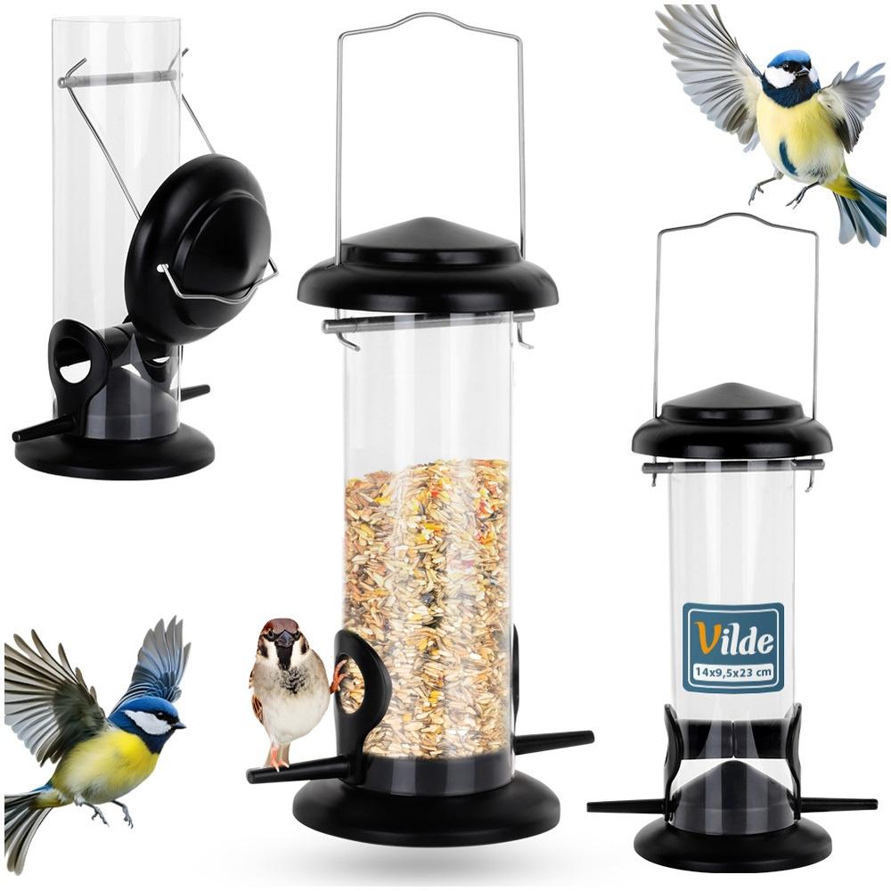 Hanging Bird Feeder, Grain Feed Box, Balcony, Garden Terrace