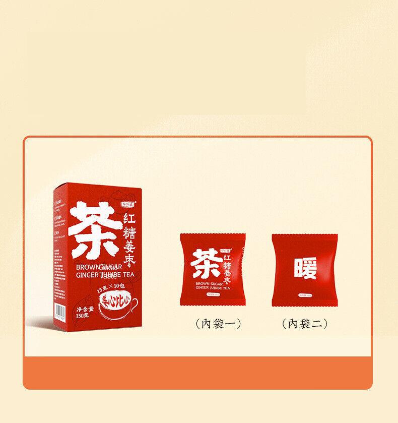 Коричневый сахар имбирь чай из ююбы лонган ягоды годжи роза кровь черный сахарный чай