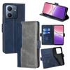For Oppo A5x 5G Case Contrast Color Wallet Leather Phone Cover