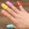 10pcs Multifunctional Silicone Thimbles Hollowed Out Breathable Protective Finger Sleeve DIY Crafts Sewing Accessories