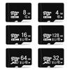 Multicapacity Memory Cards Micro SD TF Card 16GB 32GB 64GB Suitable for Cameras, Mobile Phones, Monitoring, Driving Recorders