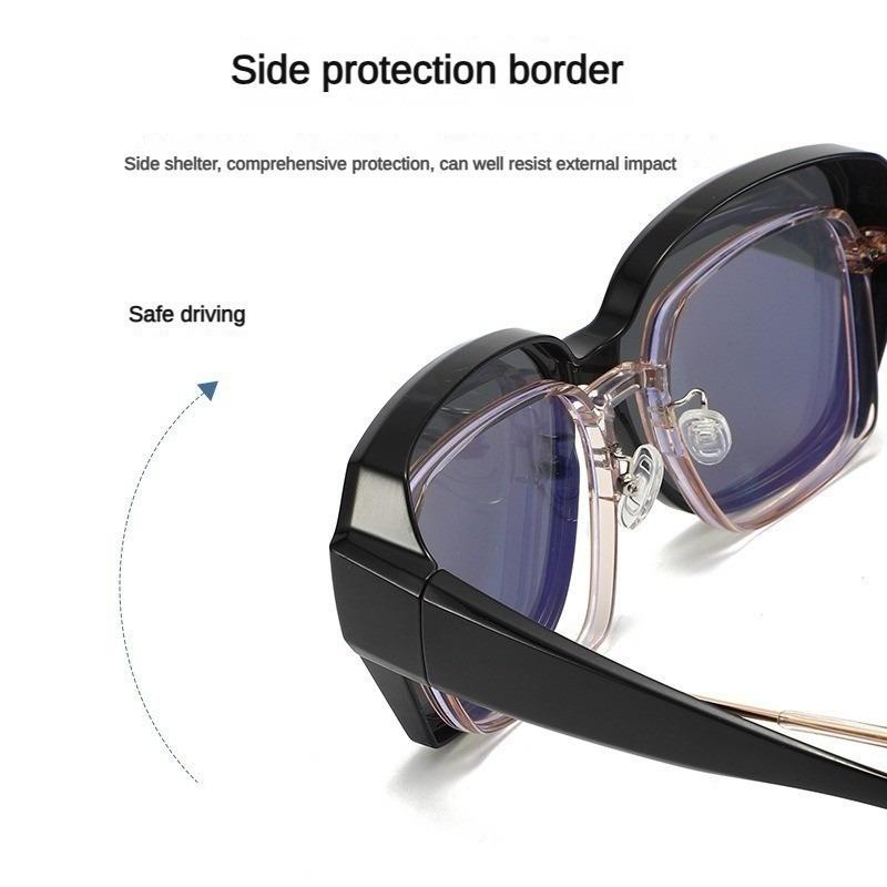 New Sunglasses Can Be Paired with Myopia Lenses, Fashionable Women's Sunscreen Glasses, Retro Men's Glasses, UV400