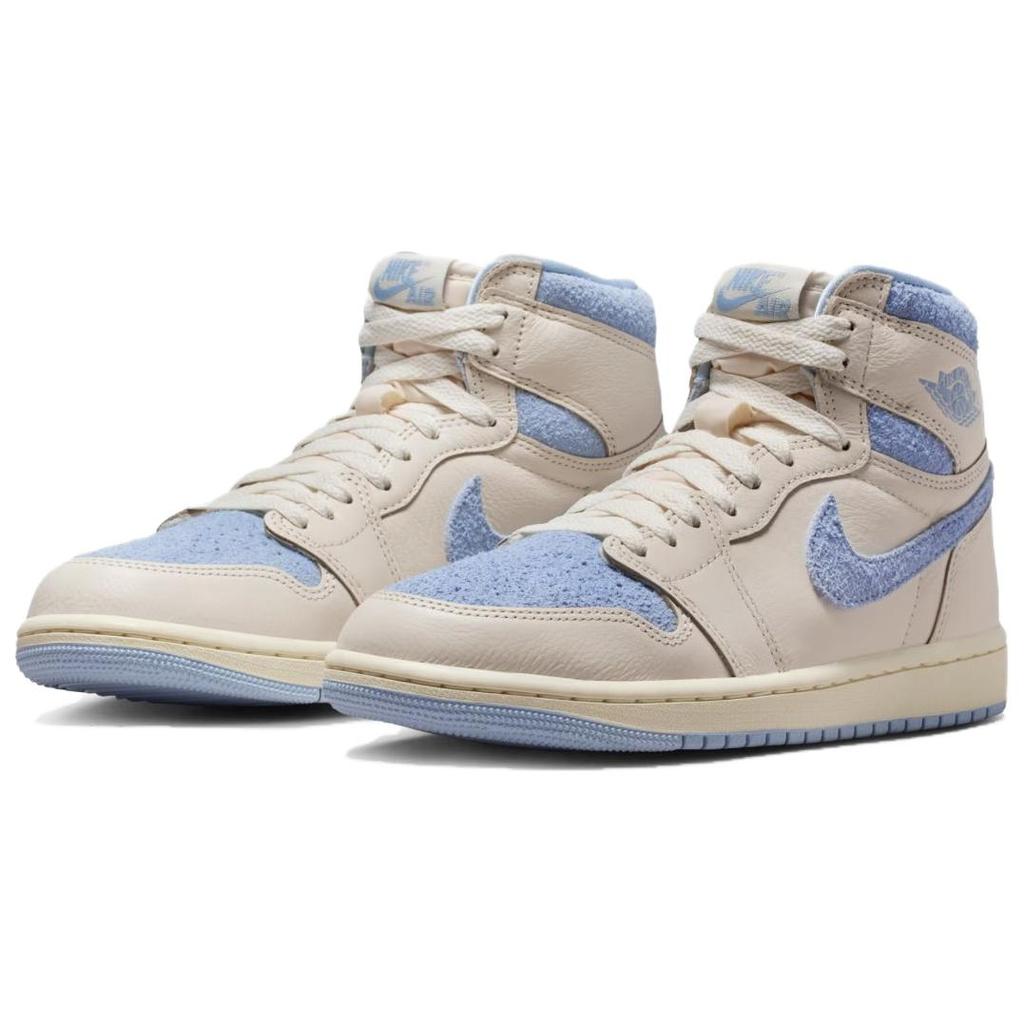 Jordan Air Jordan 1 High top Винтажные Баскетбольные Кроссовки Женские Синие FD2596-102