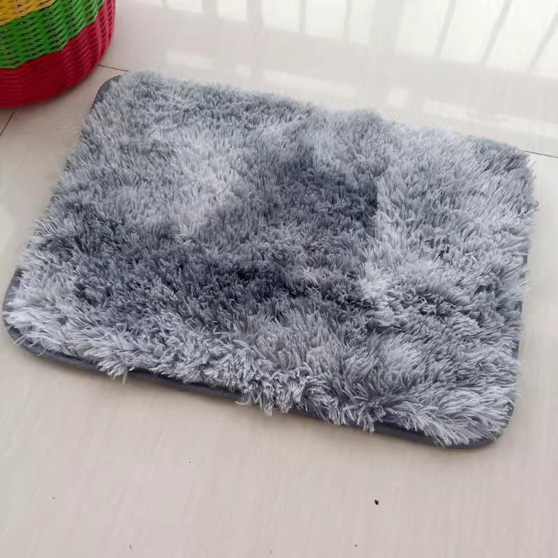 Толстый ковер с длинным ворсом в скандинавском стиле: Коврик с полным покрытием для гостиной, спальни или прикроватной тумбочки - грязеотталкивающее одеяло.