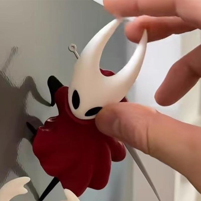 Игра Hollow Knight: Silksong Хорнет Косплей Кукла Смола Фигурка Модель Настольное Украшение Аксессуары Магнит на Холодильник Реквизит