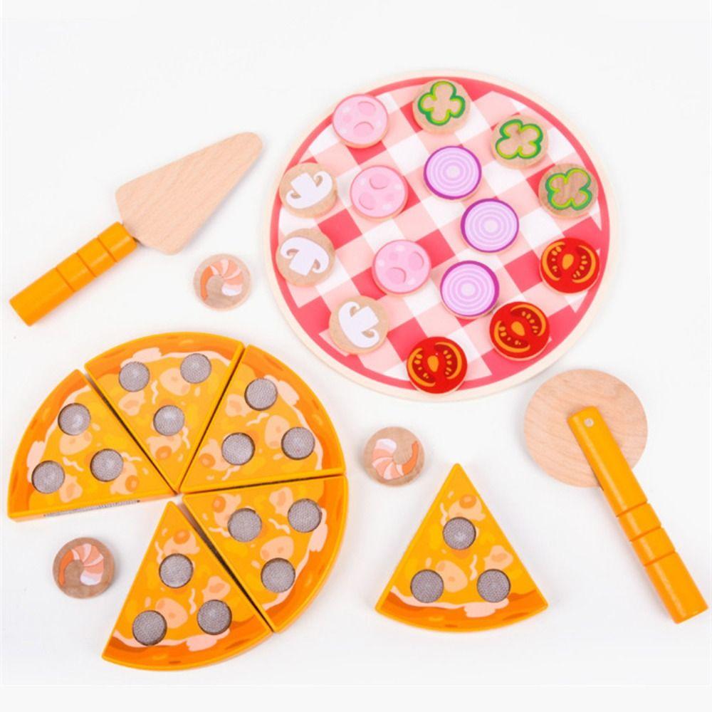 Simulation Dramatic Food Pizza Toys Interactive Cookie Play Food Set  Play Food Set