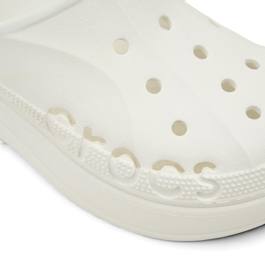 Crocs Baya Платформа Клог EVA Нескользящие Износостойкие Облачные Туфли Женские клоги Белые 208186-100