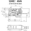 KW3A Microwave Oven Door Switch 16A 125/250V Door Interloc (2 Normally Open and 1 Normally Closes)