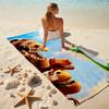 1pc The Good Dinosaur2 Beach Towel, Comfortable and Thick, and Swimming/Bath/Picnic/Camping Towel, Suitable for Seaside Beaches