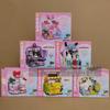 Строительные блоки Sanrio Pompompurin Серия «Домашняя жизнь» - Детская игрушка-подарок «Уборка и приготовление еды»
