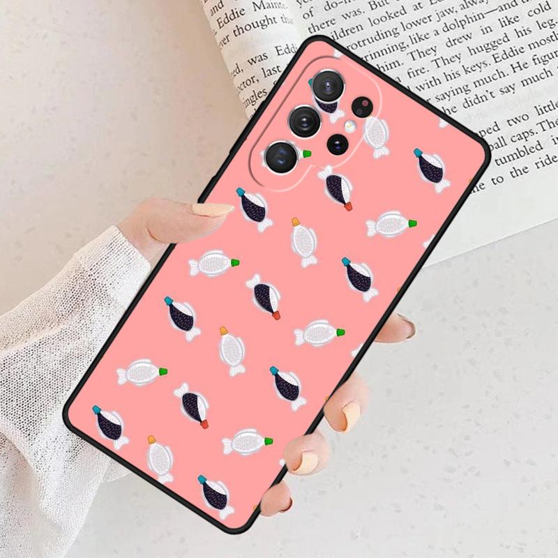 Чехол для телефона Суши Соевый соус Для Samsung Galaxy S25 S23 S30 S8 S21 S20 FE S24 S22 Note 10 20 Plus lite Ultra