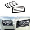 For Land Rover Defender 110 2022 Stainless Steel Headlight Lamp Shade Cover Fog Lights Grille Car Accessories