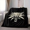 1pc Wolf Head Blanket Lightweight Flannel Blanket Throw Blanket For Sofa, Bed, Travel, Camping, Livingroom, Couch, Chair, And Bed yy2509026177