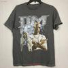 Dmx Rap Music T Shirt Gray Medium 19x26 Flaw Grunge Vintage Comfortable Breathable Stretched Casual Unisex Soft