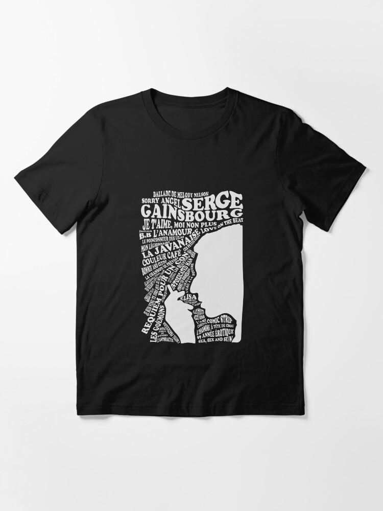 Serge Gainsbourg Serge Gainsbourg - Discography Essential T-Shirt