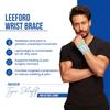 Ортопедические запястные фиксаторы Leeford с поддержкой большого пальца для снятия боли | Шина для поддержки запястья при артрите, растяжениях, синдроме запястного канала | Универсальный размер