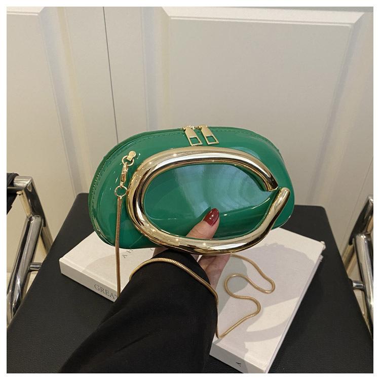 Дизайн Столкновение Цветов Личность Темперамент Мода Цепочка Кроссбоди На Плечо Маленькая Квадратная Женская Сумка