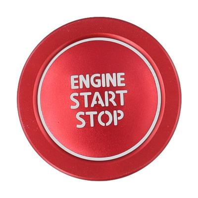 Декоративное кольцо Старт-стоп двигателя Материал из алюминиевого сплава Легкая установка Дизайн Модернизация интерьера автомобиля Для Toyota RAV4