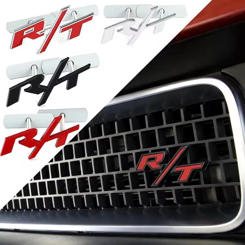 For RT RAM Journey JCUV Charger Challenger Caliber Nitro Alloy Car Front Grille Emblem Auto Body Styling Accessory