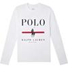 Женская футболка с длинным рукавом Polo с принтом Big Pony и букв 211874151-001