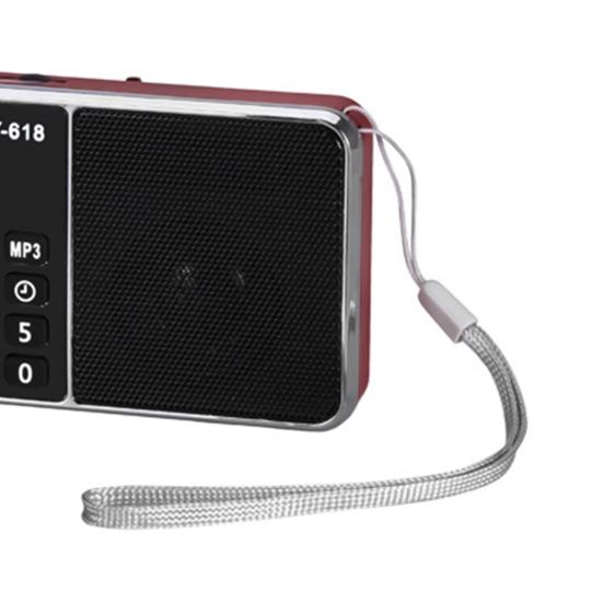 Y-618 FM Радио TF Карта USB Портативный Поддержка Диска 2 Дюйма Мини Цифровой