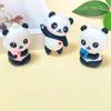 2023 Novelties Lovely Cartoon Panda Key Chains Pendant Lovers Car Bag Key Chain Chain Jewelry Valentine Day Gift