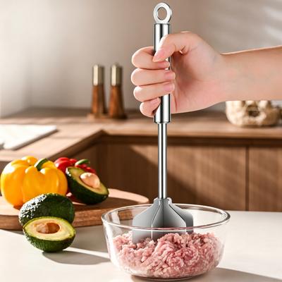 Инструмент для измельчения мяса, измельчитель говяжьего фарша из нержавеющей стали