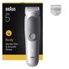 Braun Series 5 Body Trimmer + 2 Shaving Tools, Trim and Shave Your Hair, Waterproof, BG5500, Grey