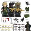 Совместимая LEGO Дельта Экшн Эрозия Золотой Розовый Велоцираптор Модель Минифигурка Игрушка