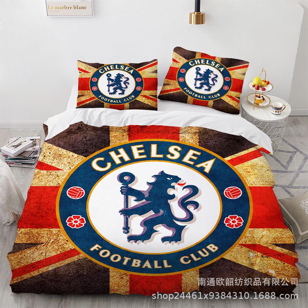 3D Цифровая Печать Футбольный Клуб Размер Набор из Трех Предметов, Набор из Четырех Предметов