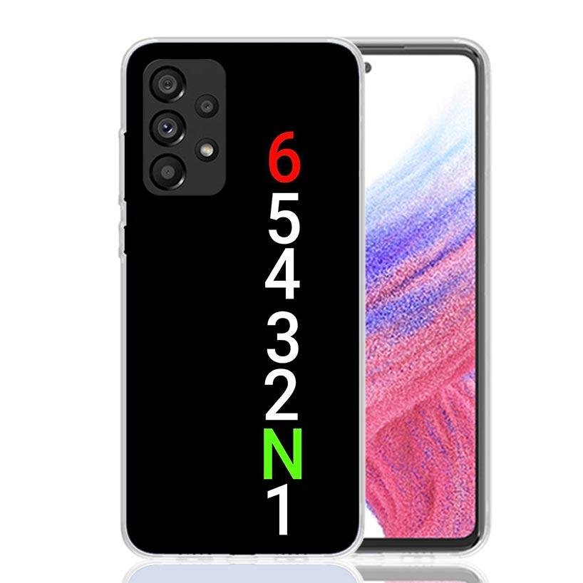 1N23456 Крутой чехол для телефона с мотоциклом для Samsung Galaxy A17 A16 A14 A15 A13 A57 A56 A54 A55 A53 A37 A36 A34 A35 A33 A26 A24 A25 A2