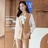 Модный и элегантный женский комплект из жилета и брюк для женщин