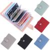 New Anti-theft ID Credit Card Holder Fashion Women's 26 Cards Slim PU Leather Pocket Case Purse Wallet Bag for Women Men Female