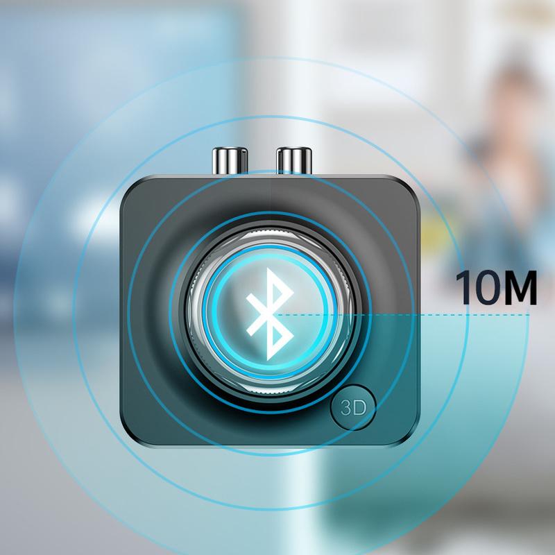 Bluetooth 5.0 Audio Receiver 3D Stereo Music Wireless Adapter TF Card RCA 3.5mm 3.5 AUX Jack For Car Kit Wired Speaker Headphone