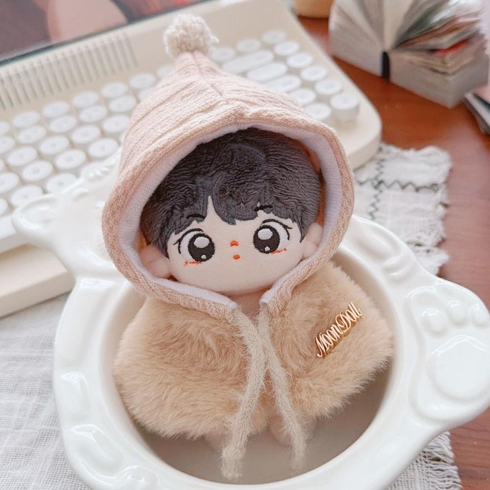 Plush Cloak 10Cm Cotton Doll Clothes Replacement Shawl 10Cm Plush Doll Clothes Suit Dress Up Doll Plush Shawl Clothes