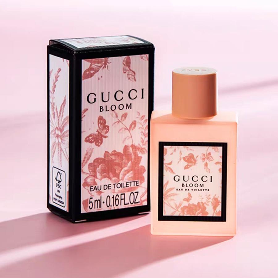 Gucci Bloom Туалетная вода 5 мл Миниатюра - Свежий Цветочный Аромат для Женщин Образец