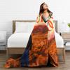 Benson Boone  Flannel Blanket  Super Warm Throw Blanket for Outdoor Travel Print Bedspread Sofa Bed Cover