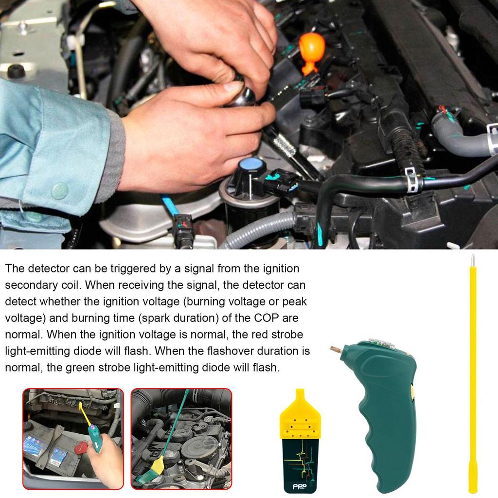 Профессиональный быстрый тестер катушки зажигания автомобиля диагностический инструмент обнаружения катушки зажигания проверка системы аксессуар