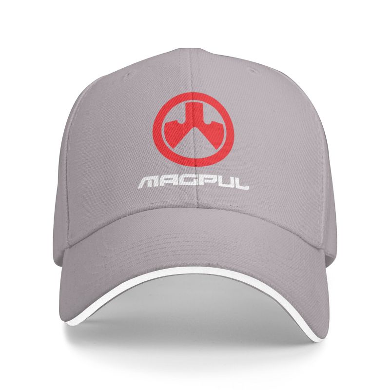 Custom Magpul Firearms Logo Print Baseball Cap Summer Casual Adjustable Sandwich Hats for Unisex Women Outdoor Sports Sun Visor Hat