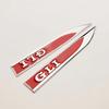 BSI1 For VOLKSWAGEN VW GTI 1Pairs 3D Metal Car GLI Logo Letters Front Side Fender Badge Emblem Sticker For VW Sagitar Jetta GLI MK5 M in2