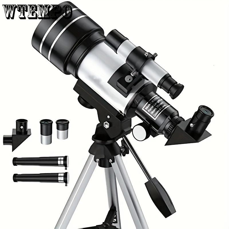 Рефлекторный астрономический телескоп Телескоп высокой четкости с большим увеличением, модель 30070 День и ночь Астрономический телескоп двойного назначения