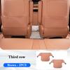 Для Leapmotor D19 2026 2027 Автомобильный Задний Защитный Коврик от Пинания Ногами Специальная Крышка для Защиты Спинки Сиденья Кожаный Коврик от Грязи Аксессуары для Интерьера