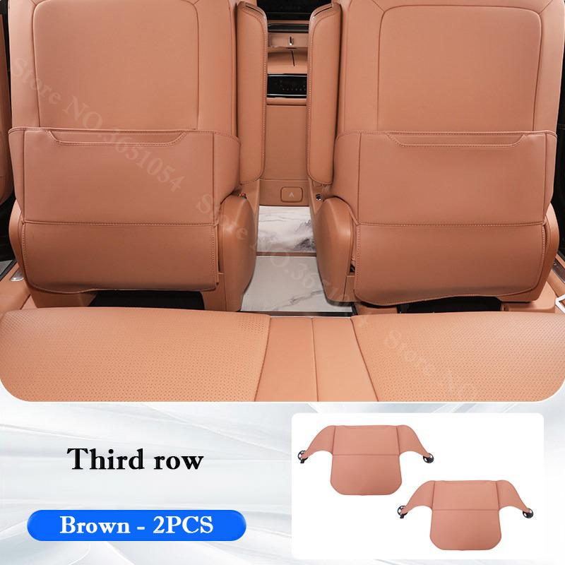 Для Leapmotor D19 2026 2027 Автомобильный Задний Защитный Коврик от Пинания Ногами Специальная Крышка для Защиты Спинки Сиденья Кожаный Коврик от Грязи Аксессуары для Интерьера