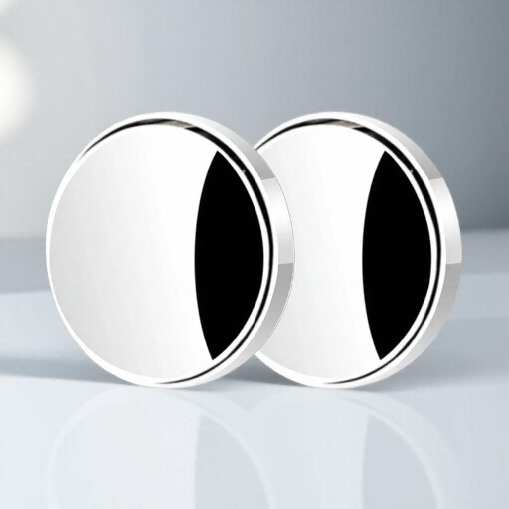 Xiaomi 360 Degree Wide Angle Convex Mirror Car Blind Spot Mirror Small Round Rear View Mirror for Vehicle Side Blind Spot Safety