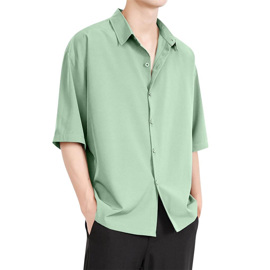 Гавайская рубашка для мужчин, мужские винтажные рубашки для боулинга на пуговицах, летняя пляжная рубашка с коротким рукавом