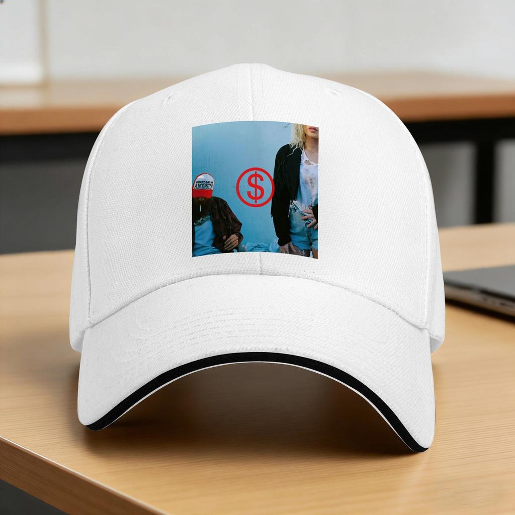 Worst Girl in America Slayyyter Sun Baseball Cap Summer Couple Women Design Hip Hop Hat Wholesale Casual Kpop Rock Snapback Cap
