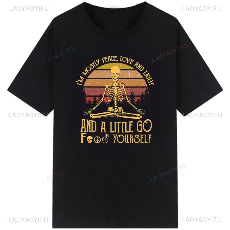 Мужская футболка для отдыха винтажная Namaste Mother откровенная 3D футболка мужская хлопковая с круглым вырезом топы летние футболки